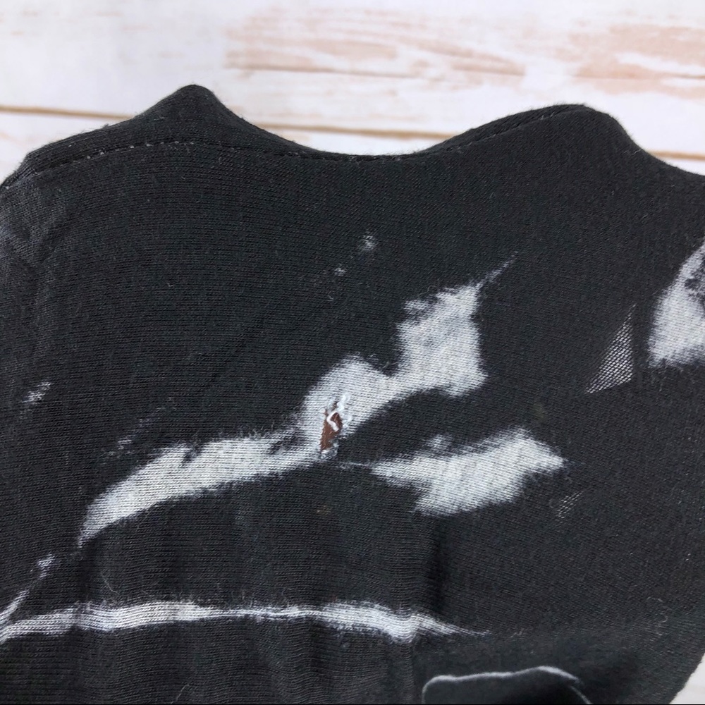 Mona B black white tie dye cut out back maxi dress - Picture 8 of 8